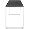 Flash Furniture 55"L Commercial Industrial Office Desk-Rustic Gray GC-GF156W-14-GRY-GG - alternate 2